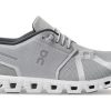 On Running Cloud 5 Glacier Grey White - Image 4