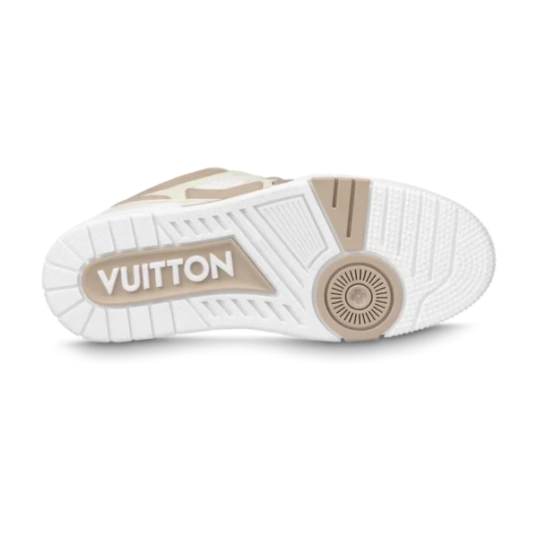 Louis Vuitton LV Skate Sneaker Beige White - Image 4