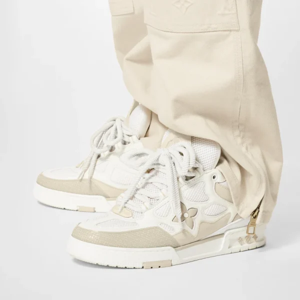 Louis Vuitton LV Skate Sneaker Beige White