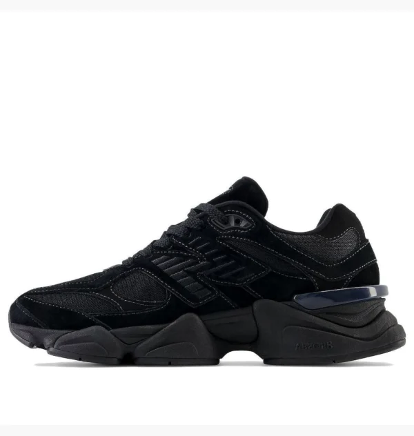 New Balance 9060 Triple Black - Image 5