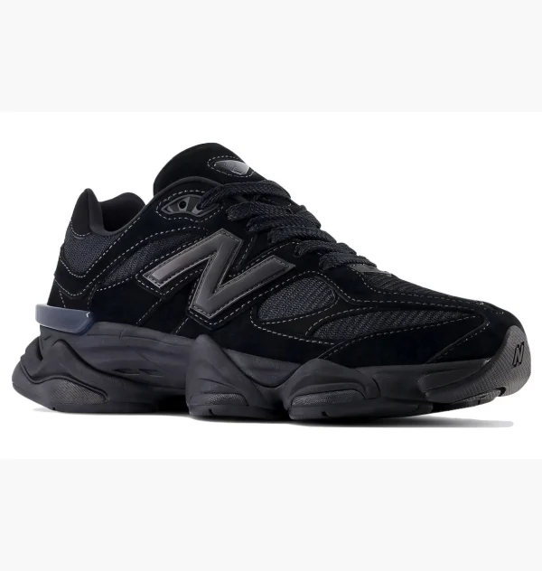 New Balance 9060 Triple Black - Image 2