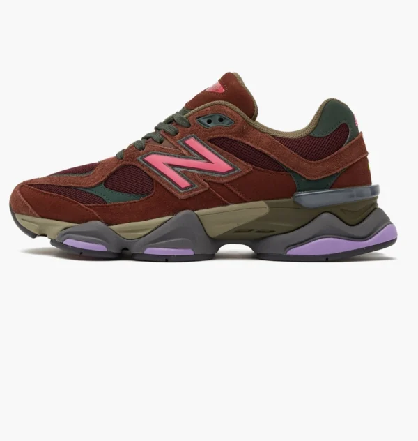 New Balance 9060 Rich Oak Burgundy