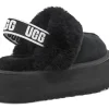 UGG Funkette Slipper 'Black' - Image 5