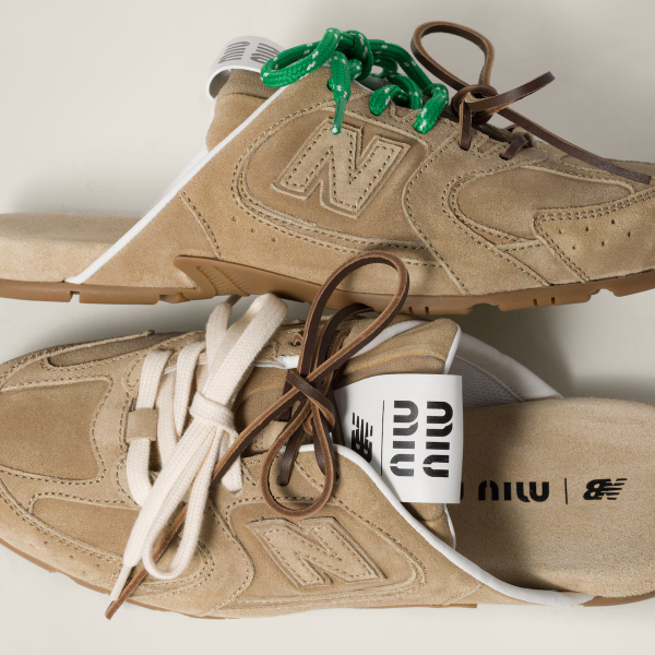 New Balance 530 SL Mule Miu Miu Ecru - Image 3