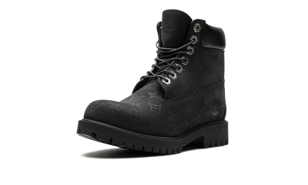 Louis Vuitton Timberland 6" Ankle Boot Black Monogram - Image 3