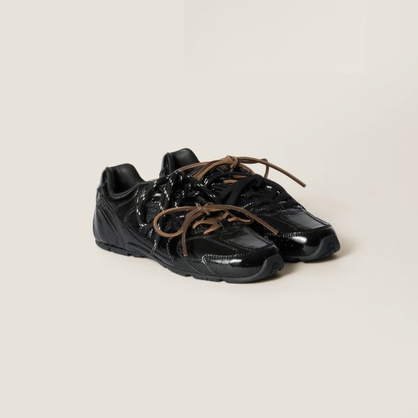 New Balance x Miu Miu 530 SL 'Black Patent' - Image 2