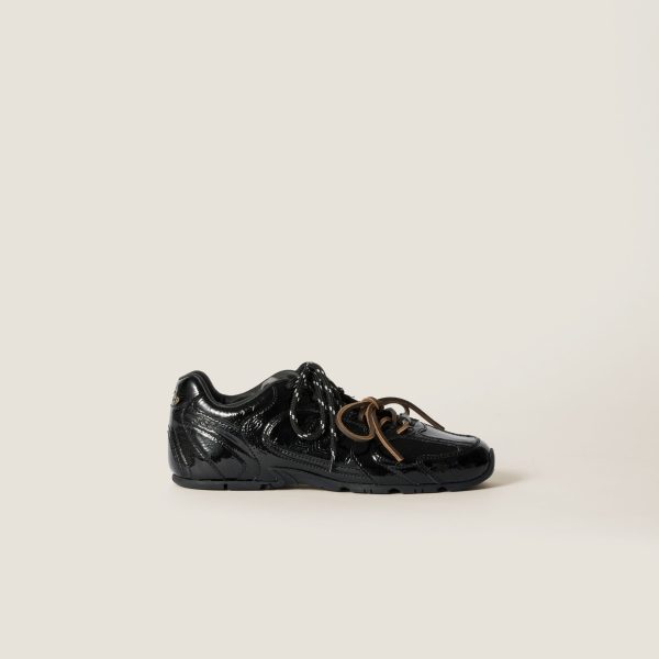 New Balance x Miu Miu 530 SL 'Black Patent' - Image 3