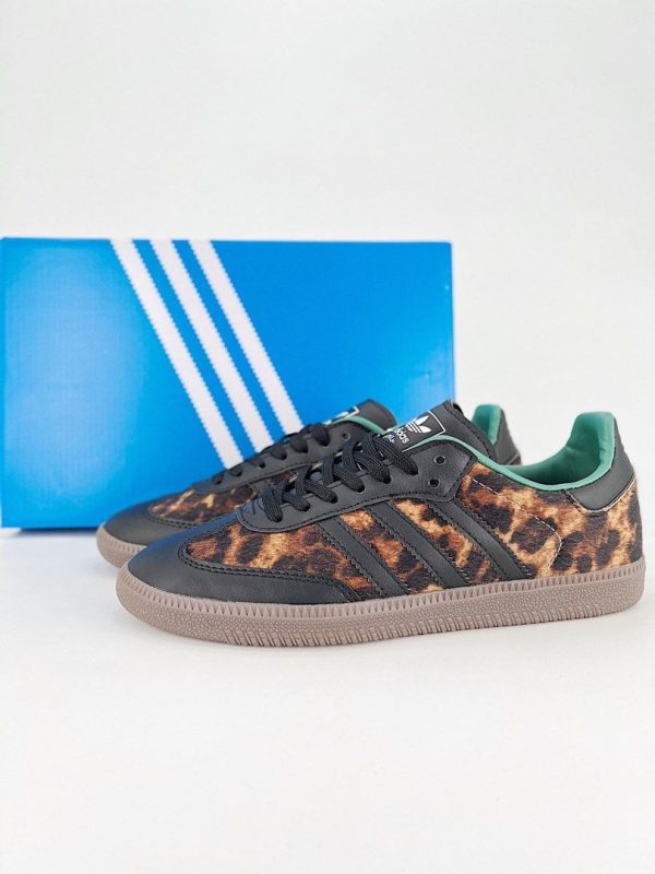 adidas Samba OG 'Core Black Leopard' - Image 7