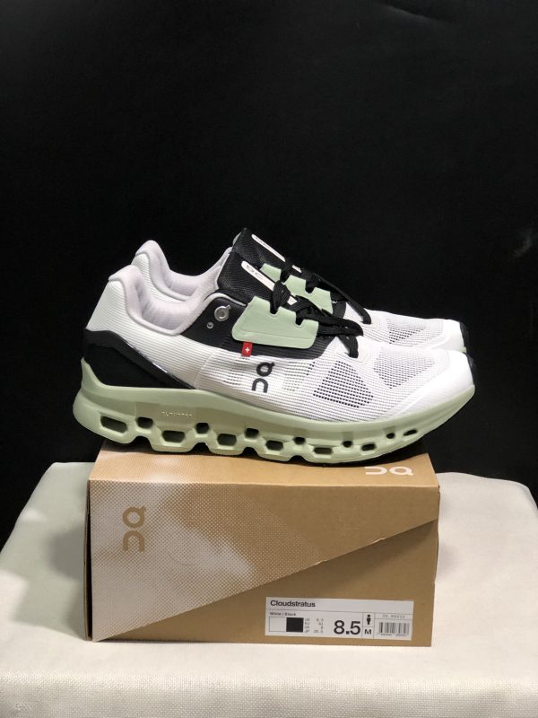 On Running Cloudstratus 'White Black Green' - Image 2