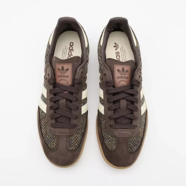 adidas Samba OG 'Dark Brown Cream White' - Image 4