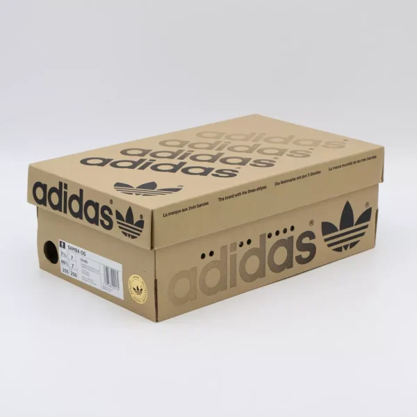 adidas Samba OG 'Dark Brown Cream White' - Image 7