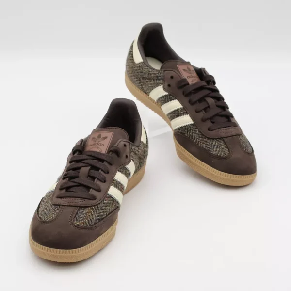 adidas Samba OG 'Dark Brown Cream White' - Image 3