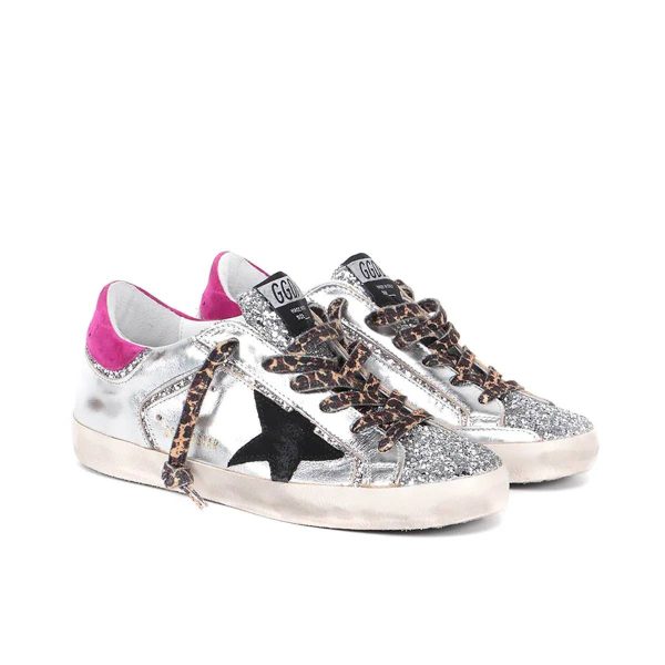Golden Goose glitter pink black - Image 2