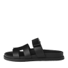 Hermes Chypre Sandal All Black