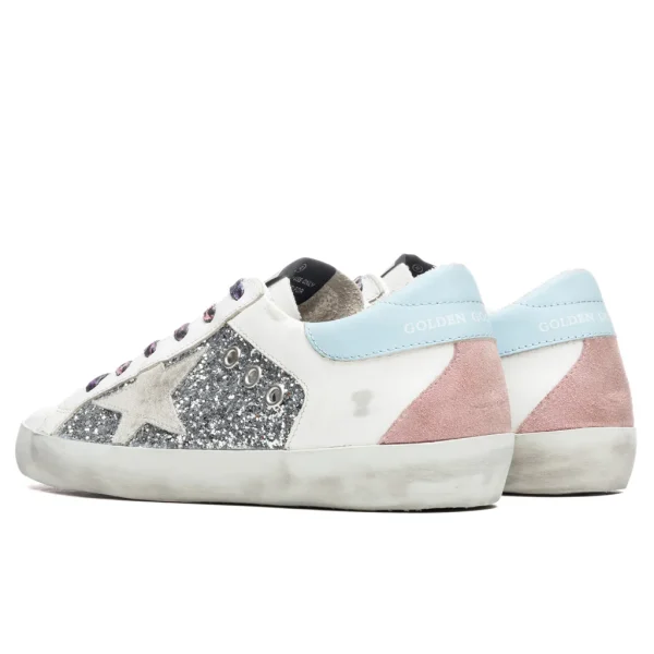 Golden Goose Glitter White Silver Ice - Image 3