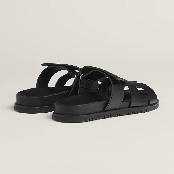 Hermes Chypre Sandal All Black - Image 5