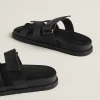 Hermes Chypre Sandal All Black - Image 6