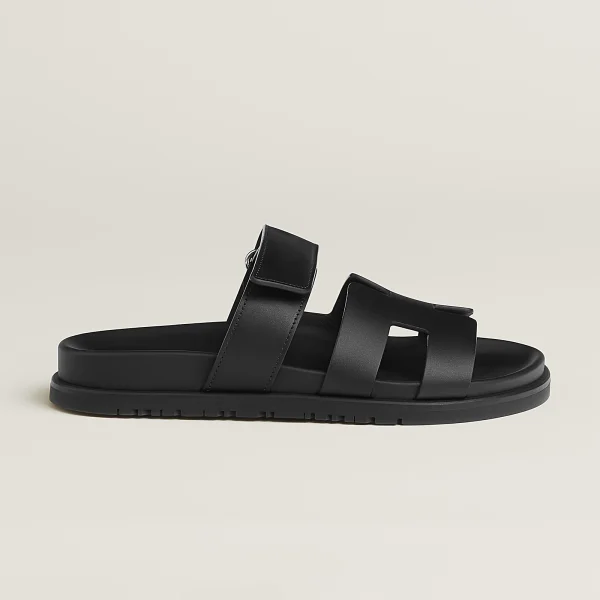 Hermes Chypre Sandal All Black - Image 4
