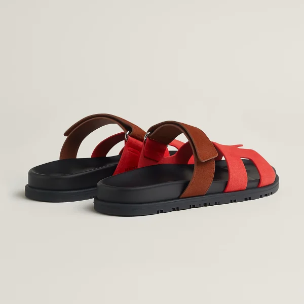 Hermes Chypre Sandal rouge cinétique / gold - Image 5