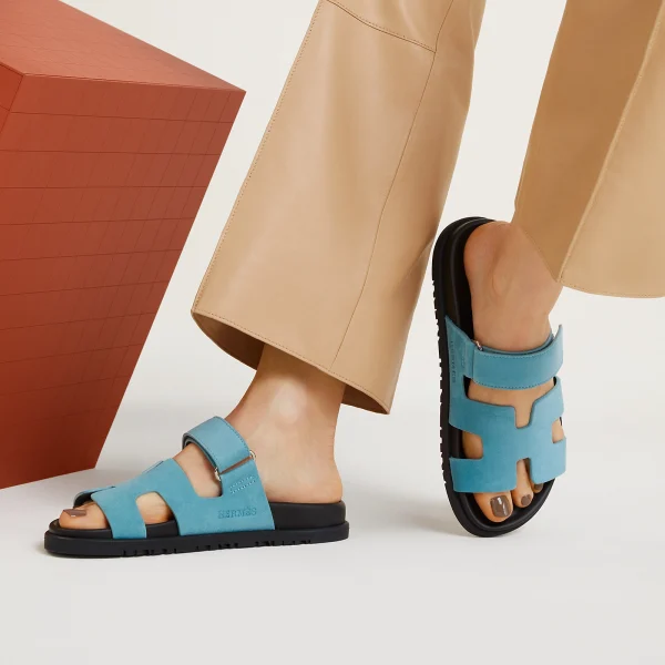 Hermes Chypre Sandal Blue minéral - Image 3