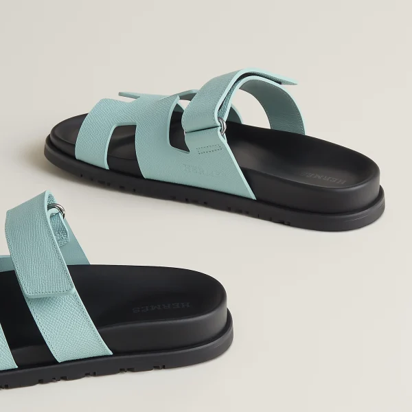 Hermes Chypre Sandal blue cristaux - Image 6