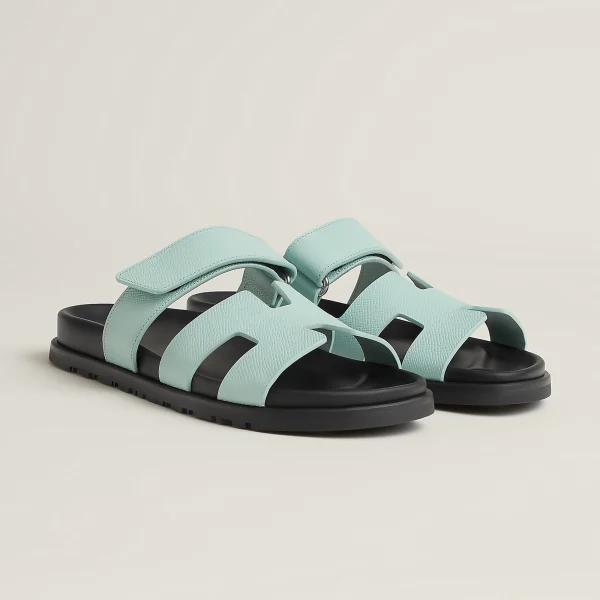 Hermes Chypre Sandal blue cristaux - Image 2