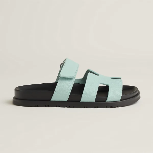 Hermes Chypre Sandal blue cristaux - Image 4
