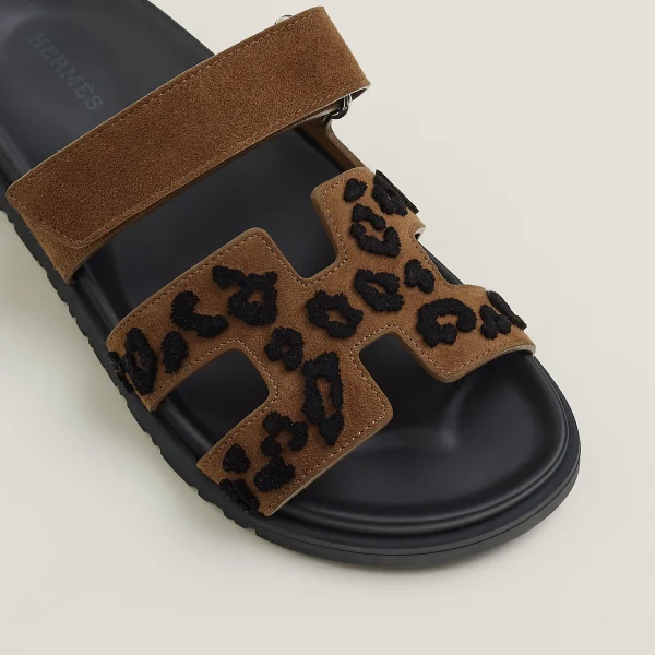 Hermes Chypre Sandal brun fumé / noir - Image 6