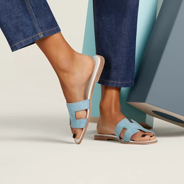 Herems Oran sandal bleu clair - Image 2