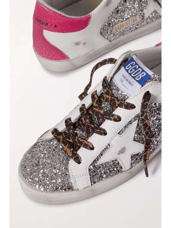Golden Goose Glitter White Tiger - Image 3