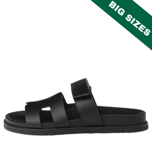Hermes Chypre Sandal All Black