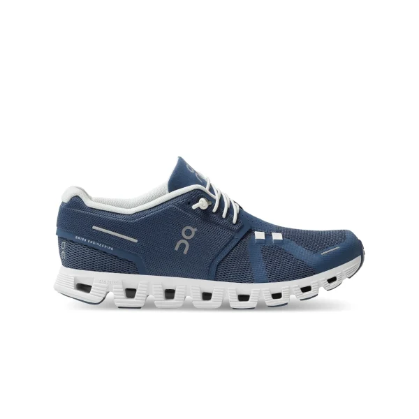 On Running Cloud 5 Denim White - Image 6