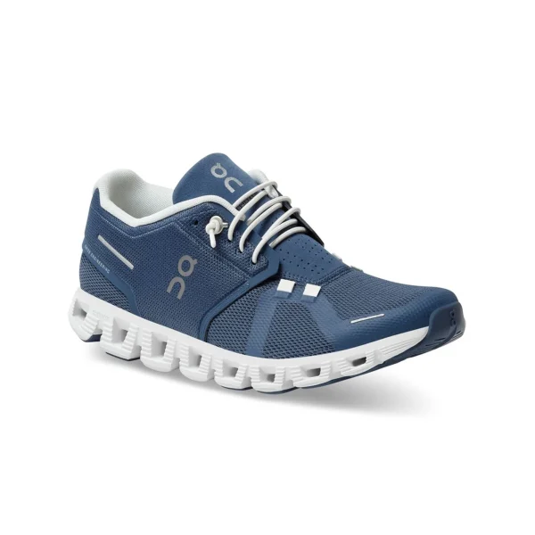 On Running Cloud 5 Denim White - Image 2