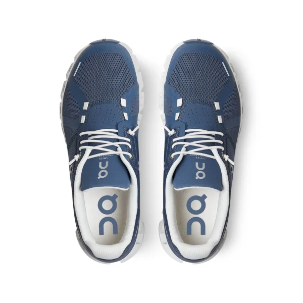On Running Cloud 5 Denim White - Image 3
