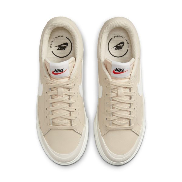 Nike Court Legacy Lift Pearl White Phantom - Image 5
