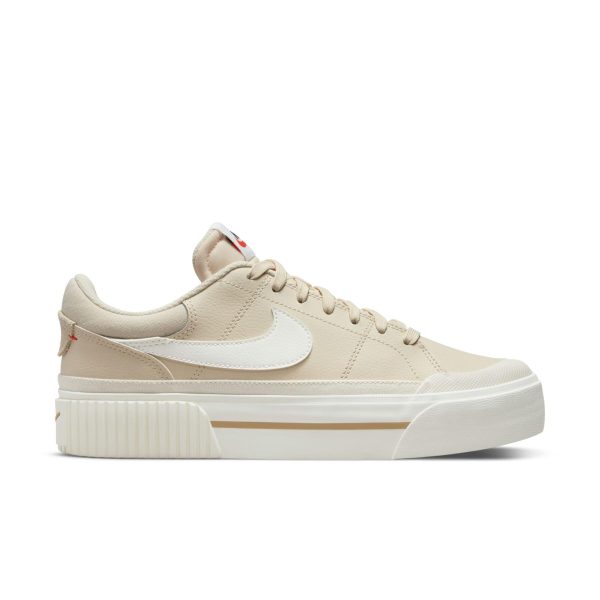 Nike Court Legacy Lift Pearl White Phantom - Image 2