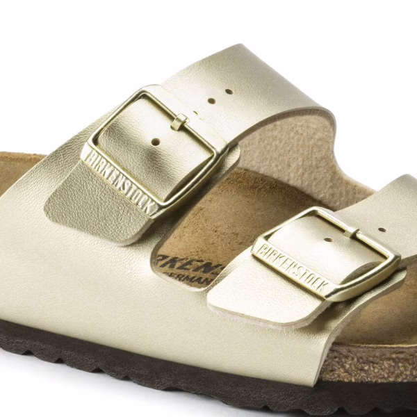 Birkenstock Arizona Birko-Flor - Gold - Image 2