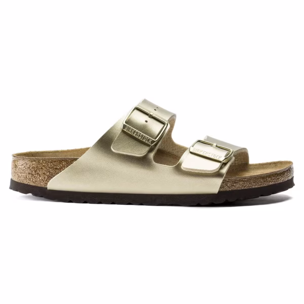 Birkenstock Arizona Birko-Flor - Gold - Image 3
