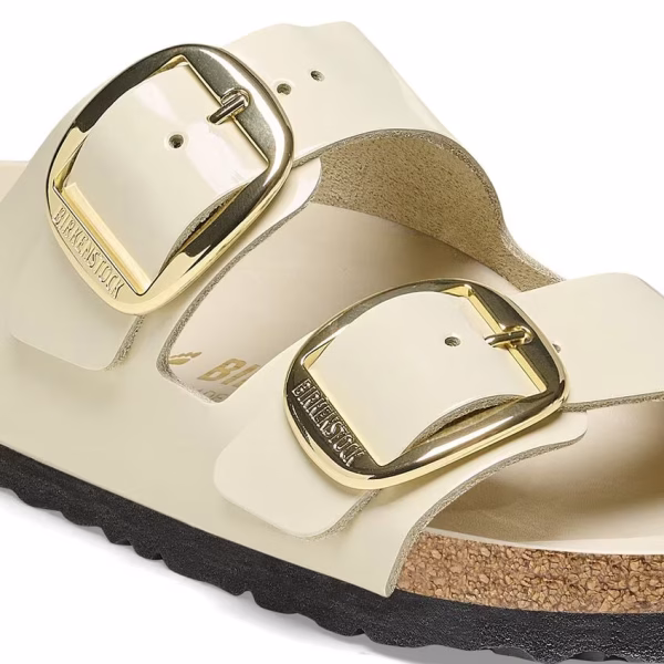 Birkenstock Arizona Natural Leather Patent - Image 5