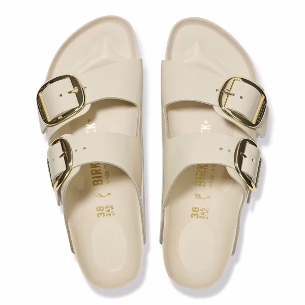 Birkenstock Arizona Natural Leather Patent - Image 2