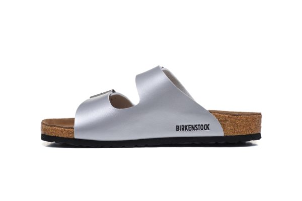 Birkenstock Arizona Birko-Flor Silver - Image 3