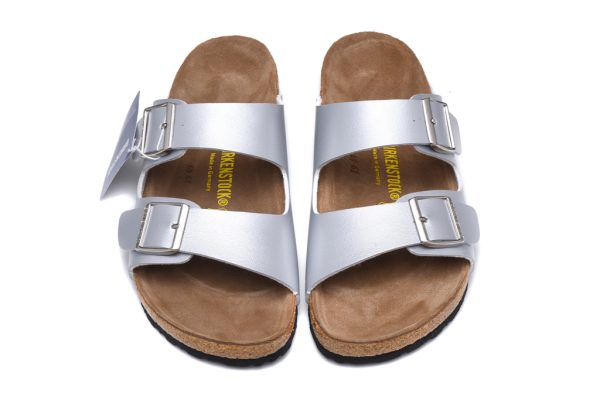 Birkenstock Arizona Birko-Flor Silver - Image 2