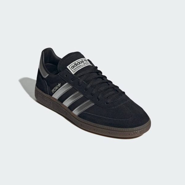 Adidas Handball Spezial Core Black Silver Metallic - Image 3