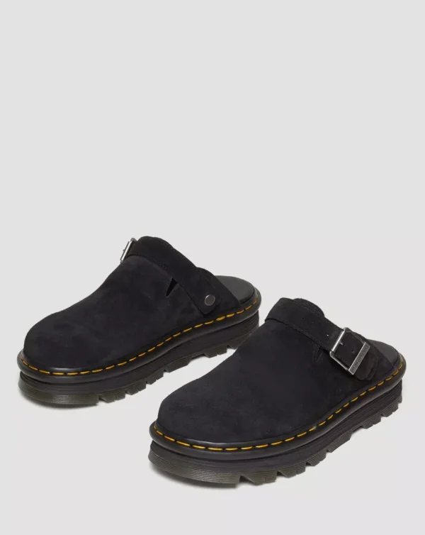 Dr. Martens Zebzag Suede Slingback Platform Mule - Image 6