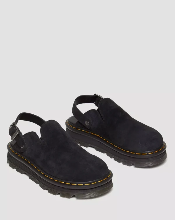 Dr. Martens Zebzag Suede Slingback Platform Mule - Image 5