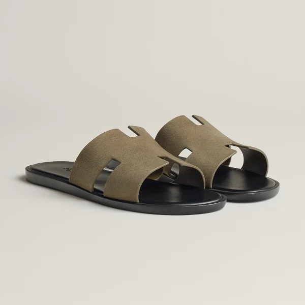 Hermes Izmir Sandal vert toundra - Image 6