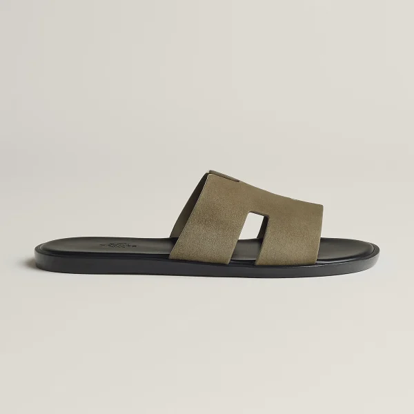 Hermes Izmir Sandal vert toundra - Image 4
