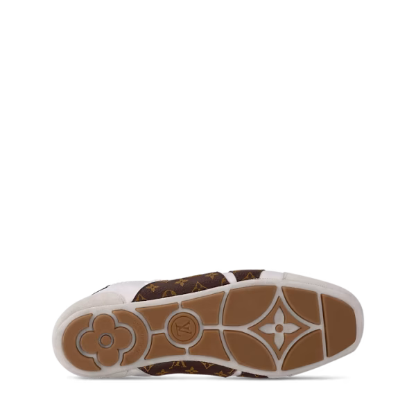 Louis Vuitton LV Sneakerina White Brown - Image 3