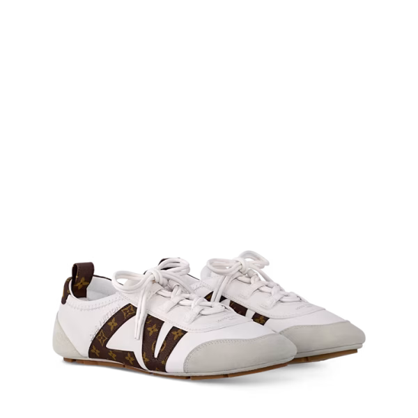 Louis Vuitton LV Sneakerina White Brown - Image 7