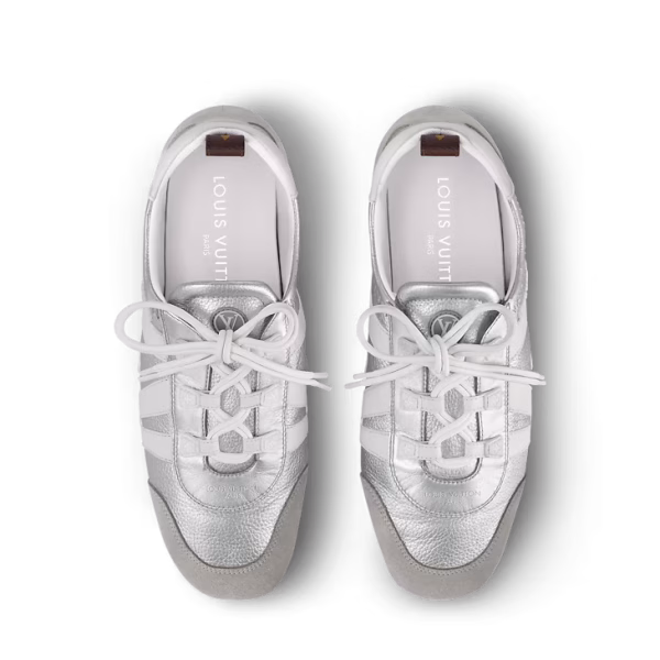 Louis Vuitton LV Sneakerina White Sliver Gum - Image 5